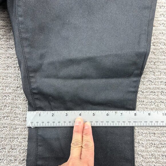 Thyme Maternity Pants Women Size Extra Large XL Black Glittery Glitters Shiny - Picture 10 of 11